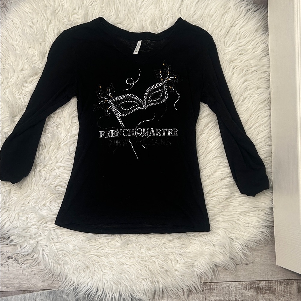 CLASSIC Black French Quarter Women's Top